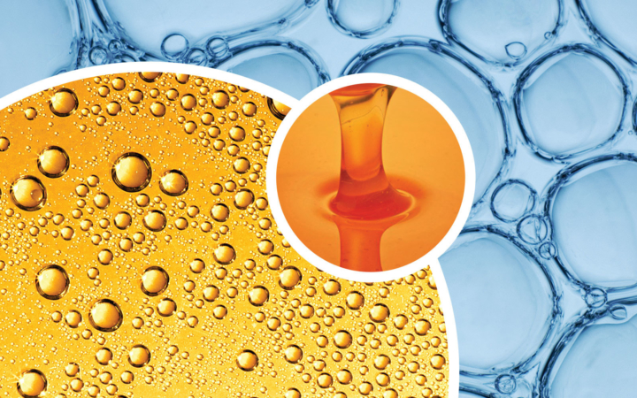 close up of various liquids